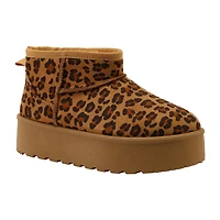 Olivia & Kate Little Big Kid Girls Flat Heel Winter Boots