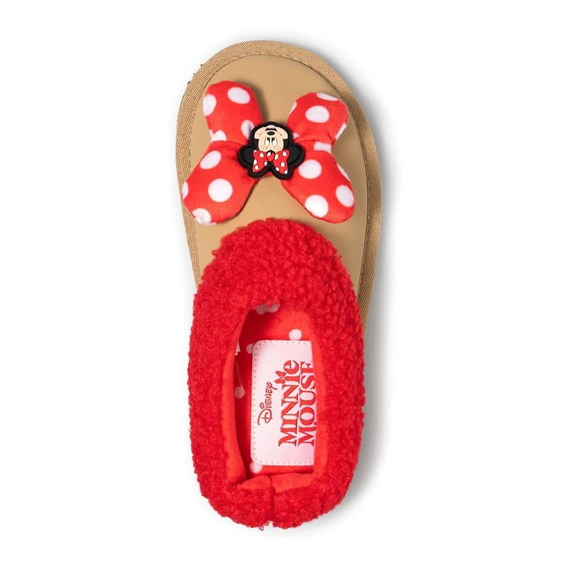 Girls Minnie Mouse Cozy Clog