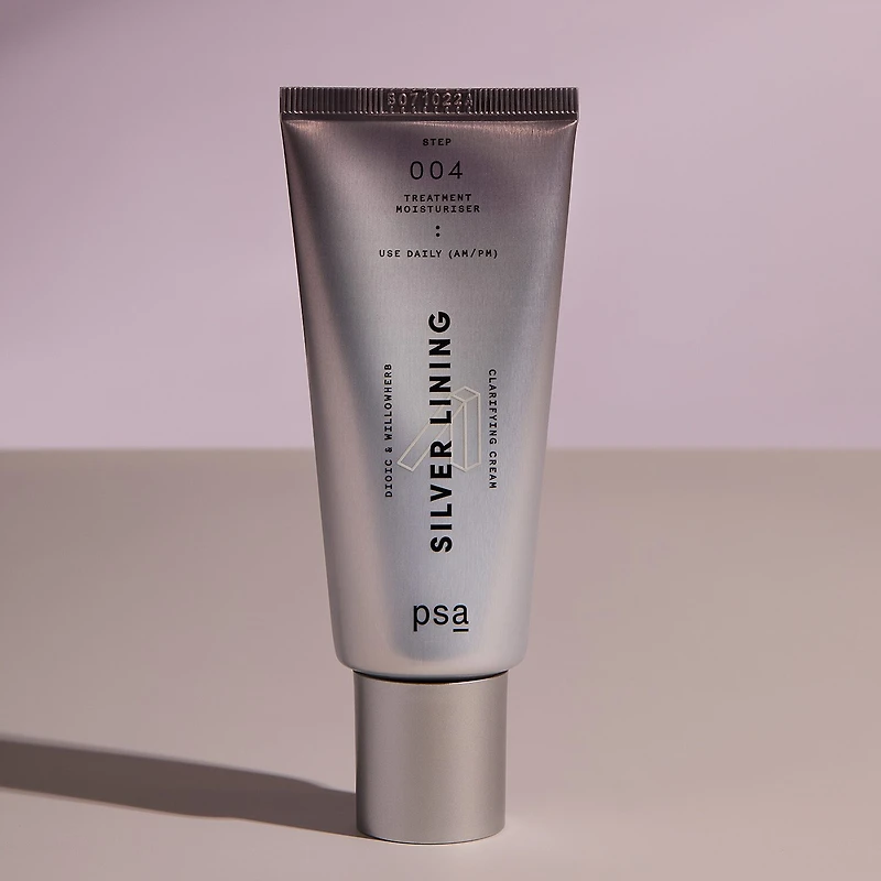 PSA Silver Lining Dioic & Willowherb Clarifying Cream Facial Moisturizer