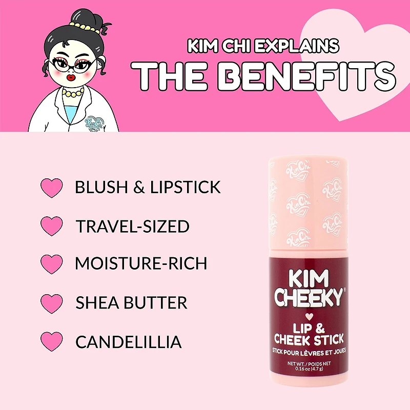 KimChi Chic Beauty Kim Cheeky Lip & Cheek Stick
