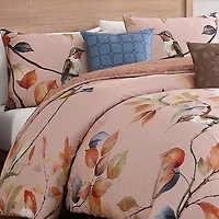Bebejan Peachy Dogwood 5-pc. Midweight REVERSIBLE Comforter Set