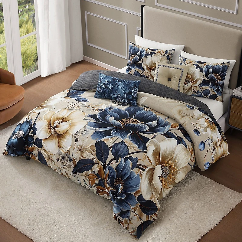 Bebejan English Manor 5-pc. Midweight REVERSIBLE Comforter Set