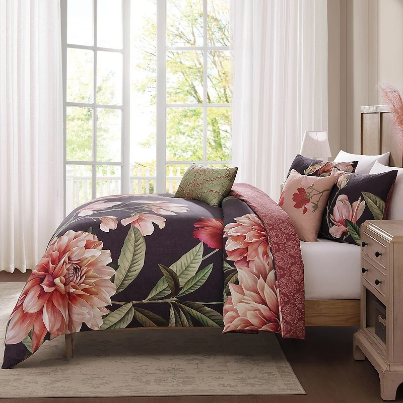 Bebejan Blush Serenade 5-pc. Reversible Comforter Set