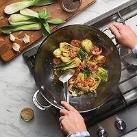 Anolon Nitride Carbon Steel 14" Wok