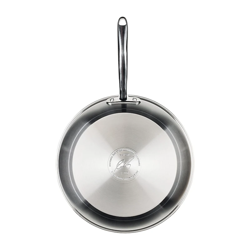 Rachael Ray Stainless Steel 12.5" Skillet