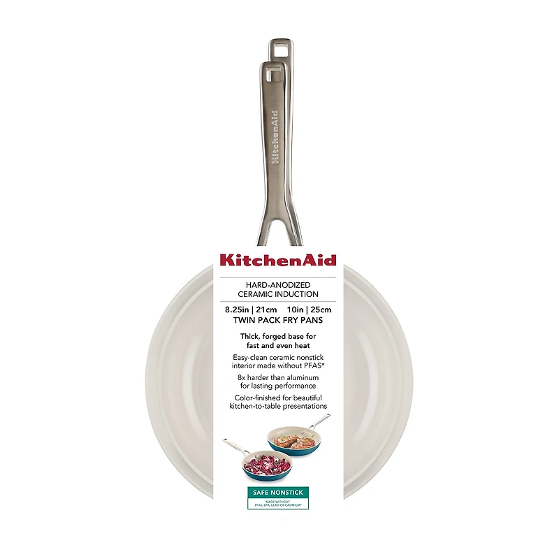 KitchenAid Hard Anodized 2-pc. Frying Pan Set
