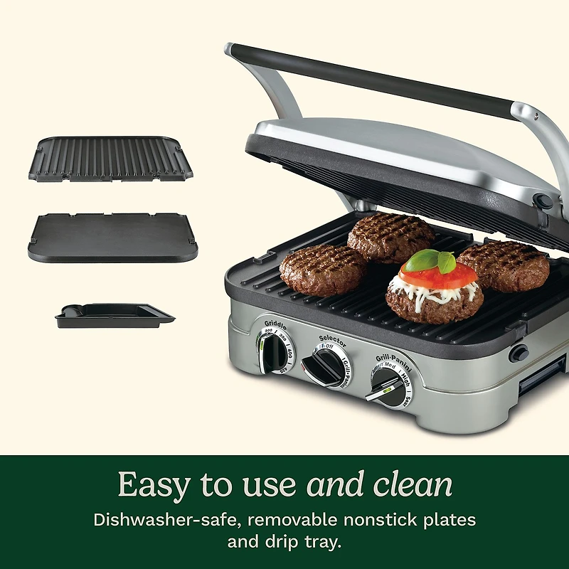 Cuisinart® Griddler® Indoor Grill - Griddle and Panini Press