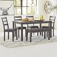Signature Design by Ashley® Brisben 6-pc. Rectangular Dining Set