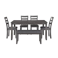 Signature Design by Ashley® Brisben 6-pc. Rectangular Dining Set