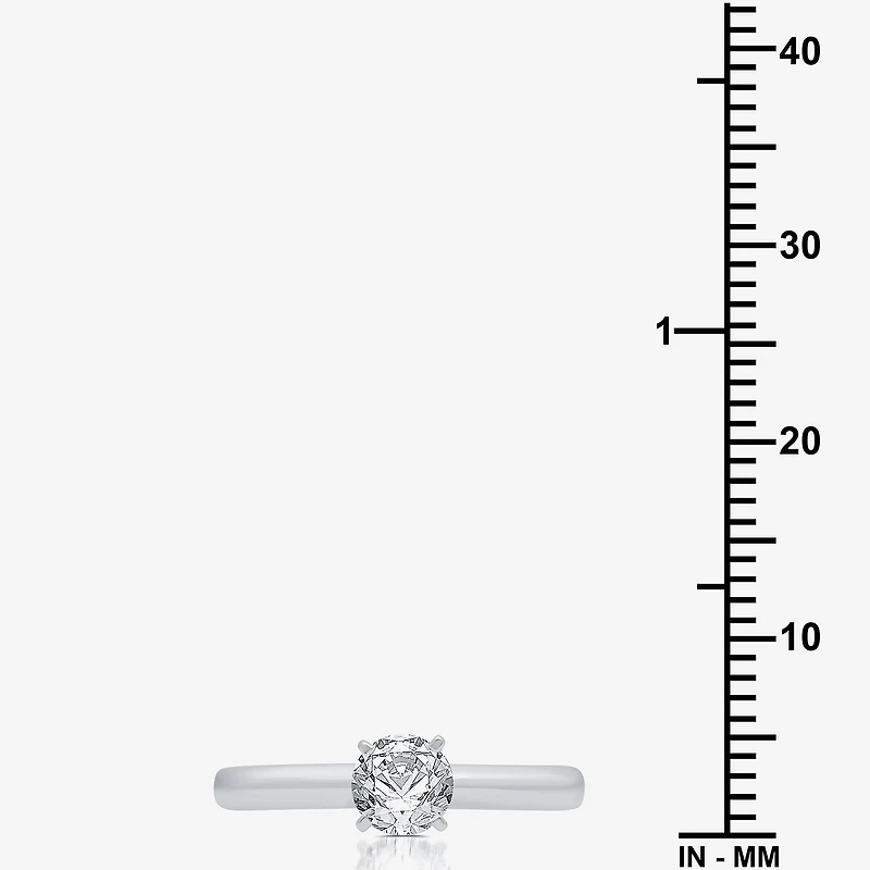 Classic Collection 1/2 CT. Lab-Grown (G / SI1-SI2) Diamond Round Solitaire Engagement Ring 10K or 14K Gold