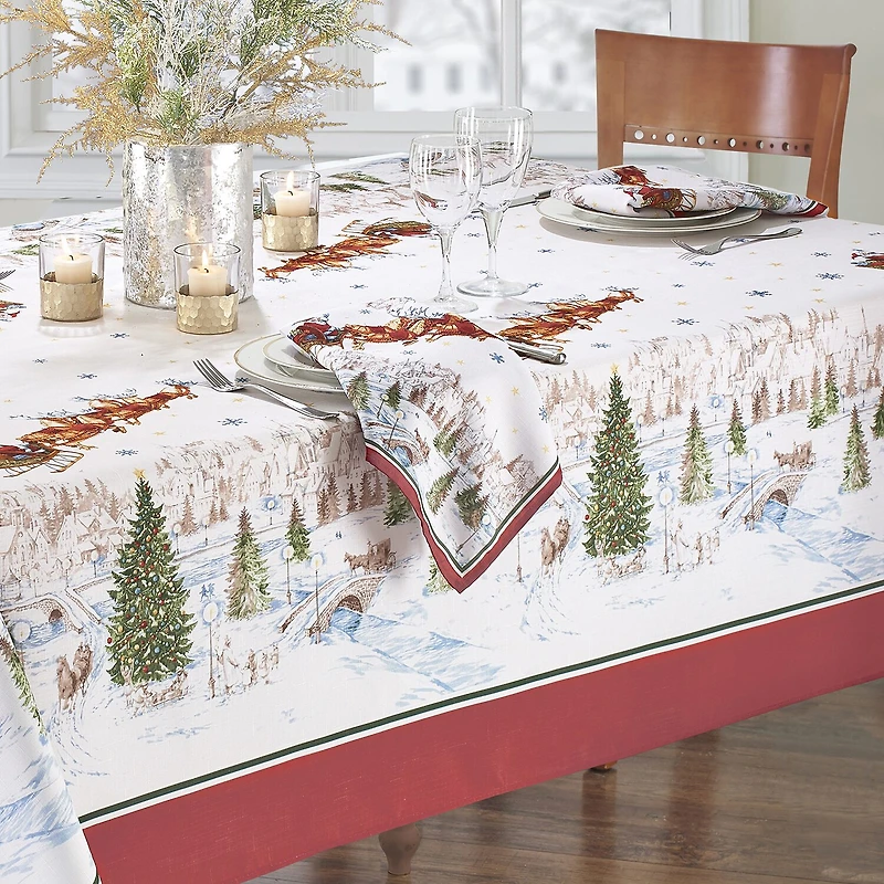Elrene Home Fashions S Slde 60x84 Tablecloth