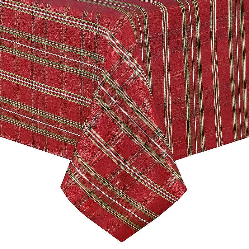 Elrene Home Fashions Shmg Plaid 52x70 Tablecloth
