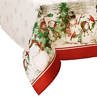 Elrene Home Fashions Snmn Wntrld 60x84 Tablecloth