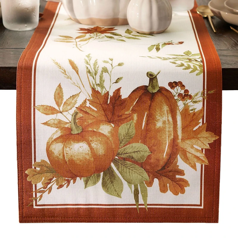 Elrene Home Fashions Autumn Grove Table Runner