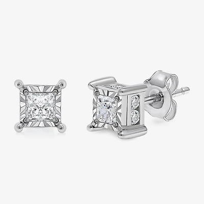 (I / I1) 1 1/2 CT. T.W. Lab Grown White Diamond 10K Gold Stud Earrings