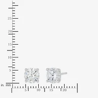 DiamonArt® White Cubic Zirconia 14K Gold Over Silver Round 2-pc. Jewelry Set