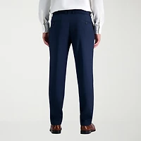 Haggar JMH Tailored Prominent Twill Mens Stretch Fabric Modern Fit Flat Front Suit Pant