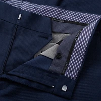 Haggar JMH Tailored Prominent Twill Mens Stretch Fabric Modern Fit Flat Front Suit Pant