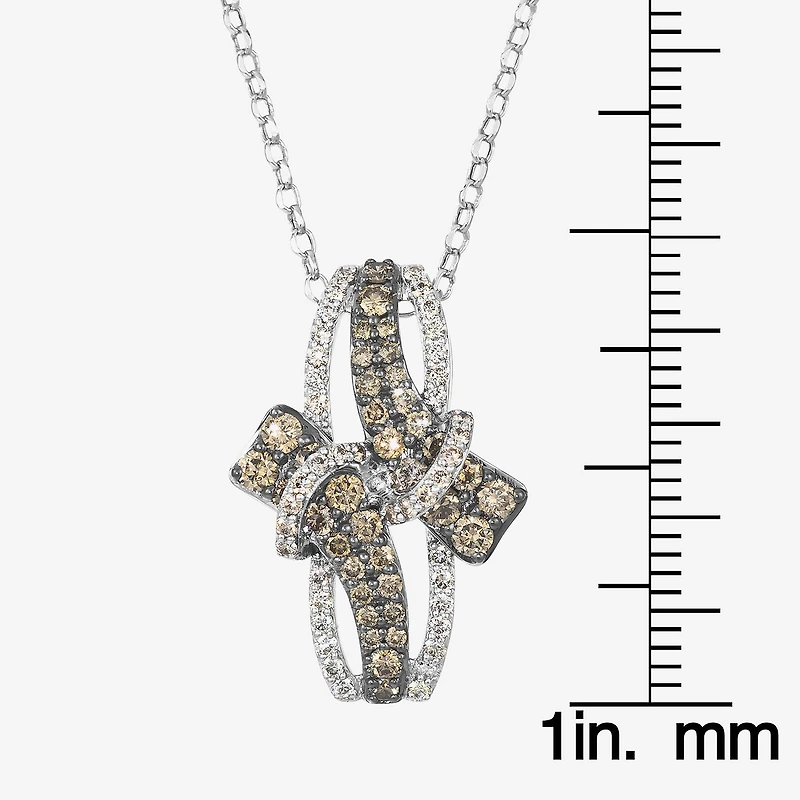 Le Vian® Pendant featuring Chocolate Diamonds® , Nude Diamonds™ set in 14K Vanilla Gold®