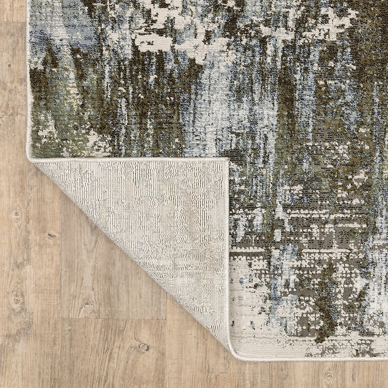 Covington Home Caracas Distressed Abstract 27"X90" Indoor Rectangular Runner