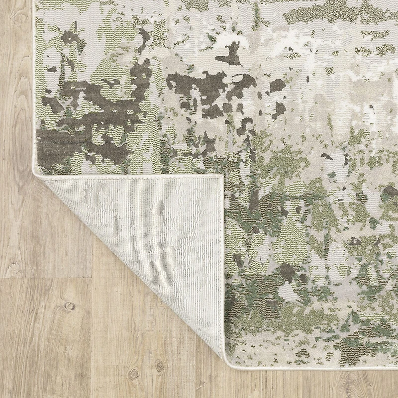 Covington Home Caracas Marbled Abstract 27"X90" Indoor Rectangular Runner