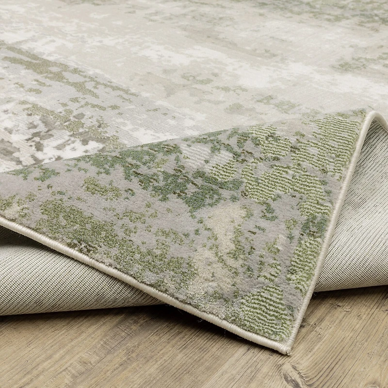 Covington Home Caracas Marbled Abstract 27"X90" Indoor Rectangular Runner