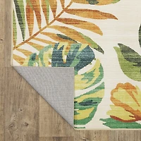 Covington Home Florentina Tropical Floral Indoor Outdoor Rectangular Area Rug