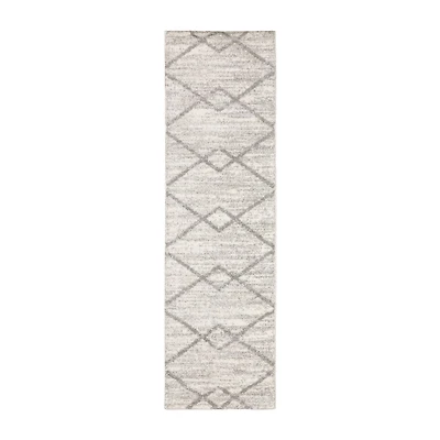 Covington Home Vienna Geometric Diamonds 27"X90" Indoor Rectangular Runner