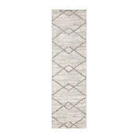 Covington Home Vienna Geometric Diamonds 27"X90" Indoor Rectangular Runner