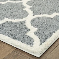 Covington Home Vienna Scalloped Lattice Indoor Rectangular Area Rug