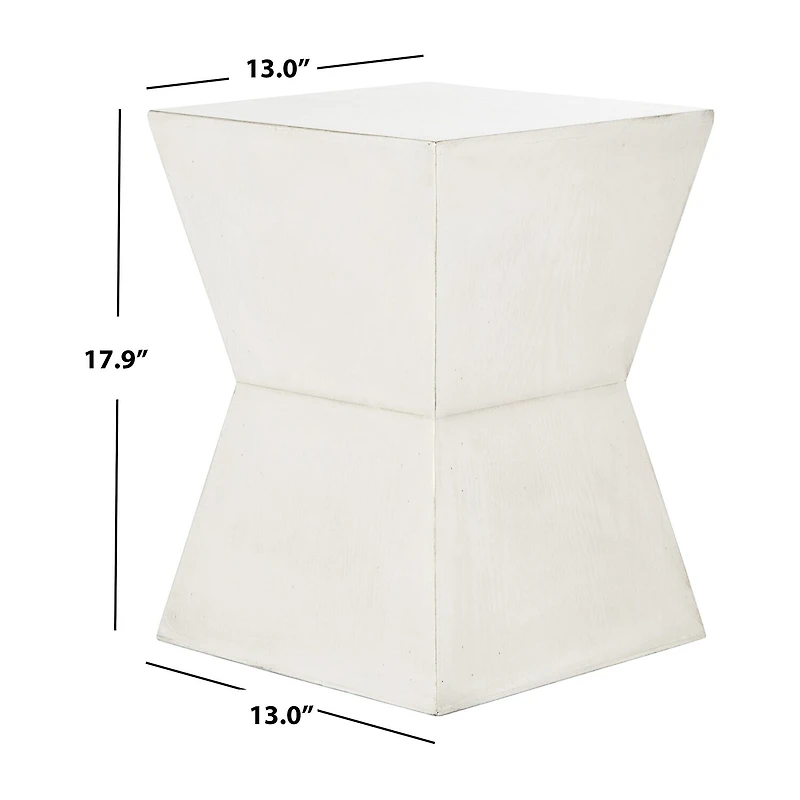Lotem Curved Square Top Accent Table