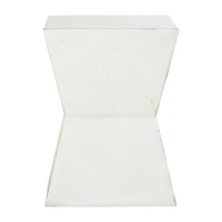 Lotem Curved Square Top Accent Table