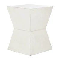 Lotem Curved Square Top Accent Table