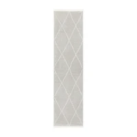 Town And Country Tretta Diamond 12" X 84" Indoor Rectangular Runner