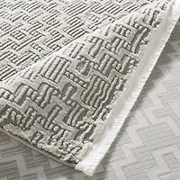 Town And Country Tretta Geometric 12" X 84" Indoor Rectangular Runner