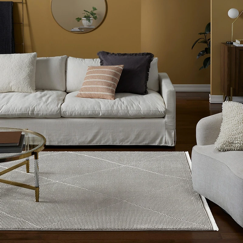 Town And Country Tretta Diamond Indoor Rectangular Area Rug