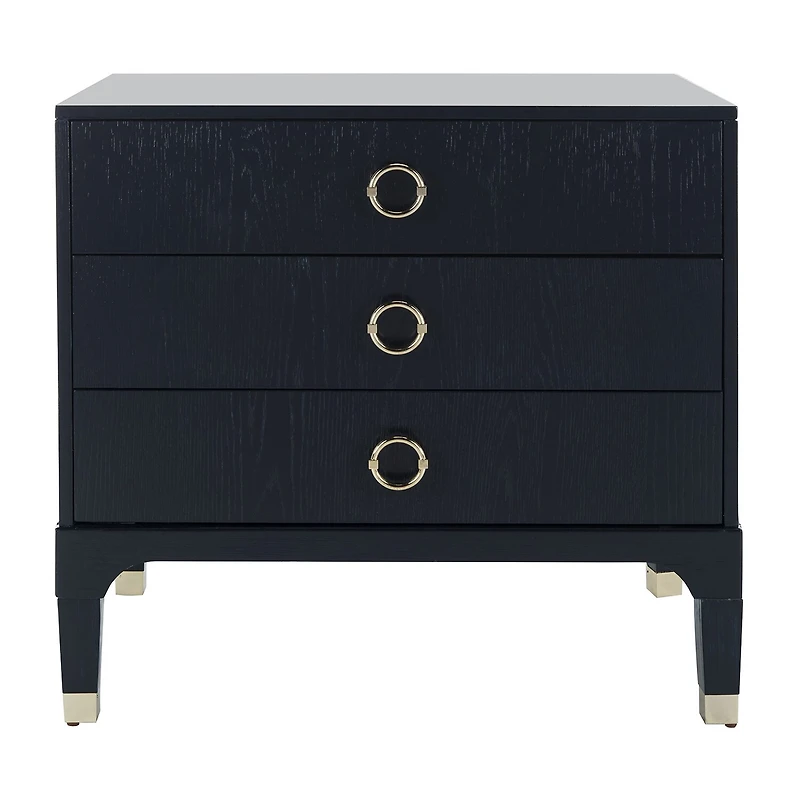 Lorna 3-Drawer Nightstand