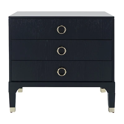 Lorna 3-Drawer Nightstand