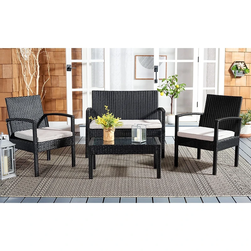 Bassey Patio 4-pc. Conversation Set