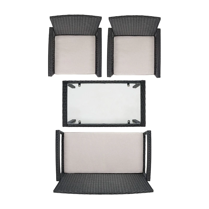 Bassey Patio 4-pc. Conversation Set