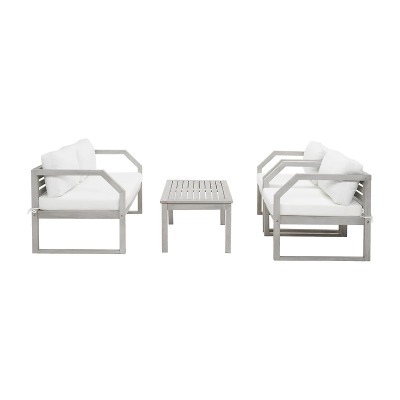 Safavieh Dren Collection 4-pc. Conversation Set Weather Resistant