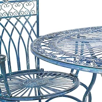 Safavieh Thessaly Patio Collection 5-pc. Weather Resistant Round Dining Set