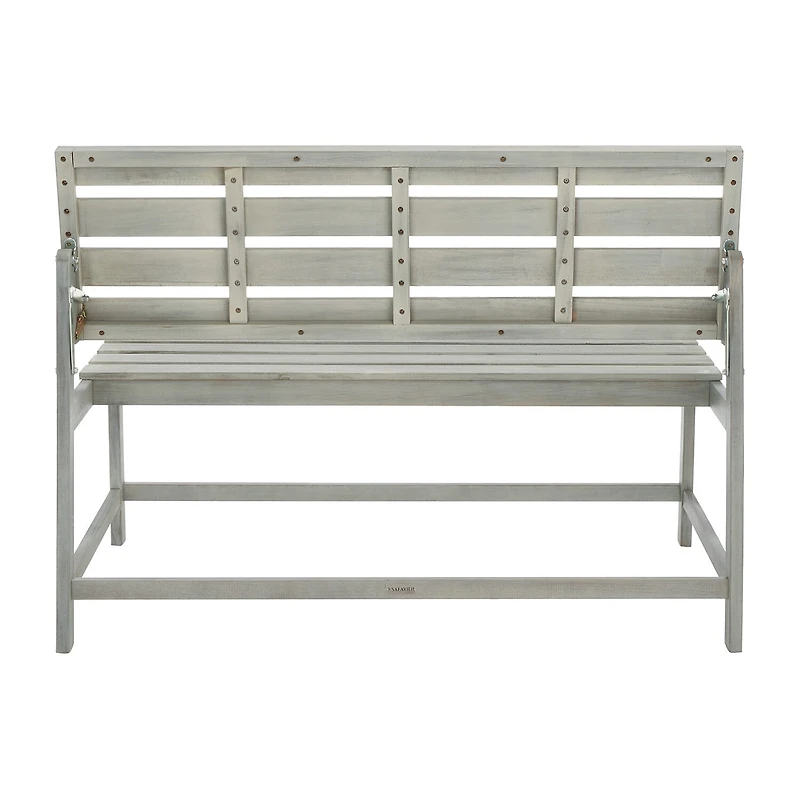 Ruben Natural Wood Patio Bench