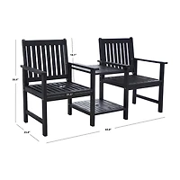 Safavieh Brea Outdoor Collection Bench