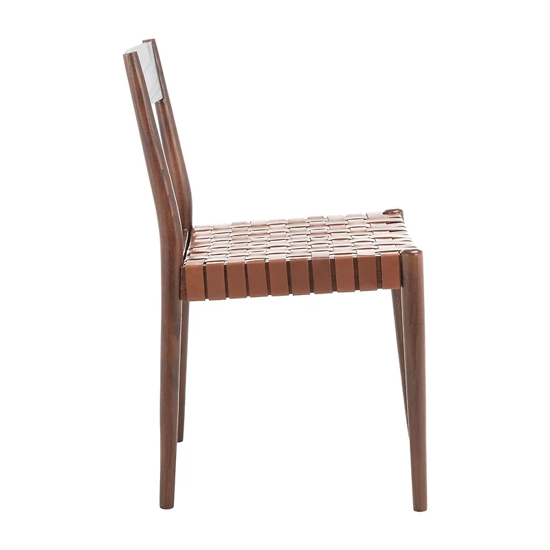 Eluned Dining Chair with Basket Woven Seat - Set of 2
