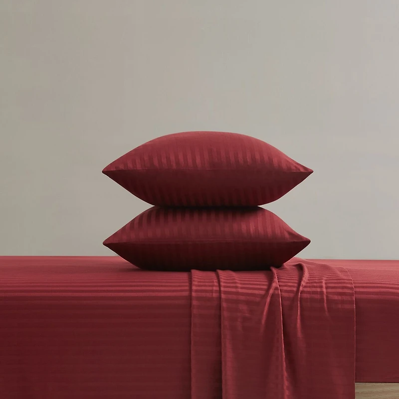 Royal Velvet Dobby Stripe Sheet Set