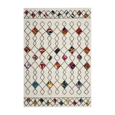 Safavieh Lucinda Geometric Shag Rectangular Rugs