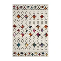 Safavieh Lucinda Geometric Shag Rectangular Rugs