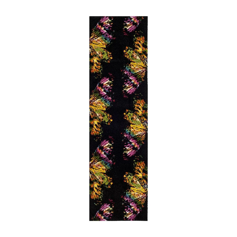 Safavieh Phyliss Abstract Shag Rectangular Runner