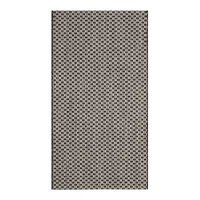 Safavieh Courtyard Collection Blanca Geometric Indoor/Outdoor Area Rug